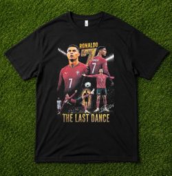 Cristiano Ronaldo CR7 The Last Dance World Cup T-Shirt