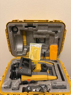 Topcon GT-605 5" Robotic Total Station single-operator layout & surveying