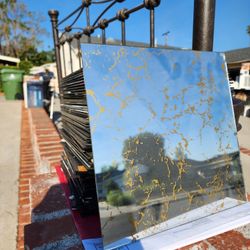 Vintage Mirror Tile 1970's