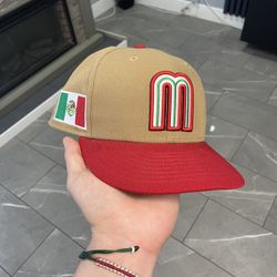 Mexico WBC new era khaki hat 
