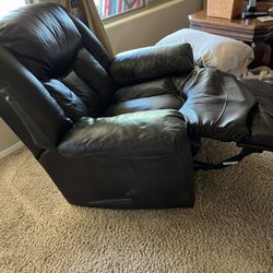 Leather Recliner Chair Sofa