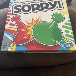 Sorry Board Game 
