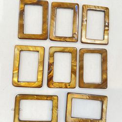 Mother of pearl rectangle beads crafts Jewelry