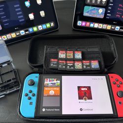 Nintendo Switch OLED  - Free Case