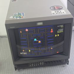 RARE Sony Trinitron Color Video Monitor PVM-14M2U Perfect For Retro Gaming And More WORKS PERFECT LOOK