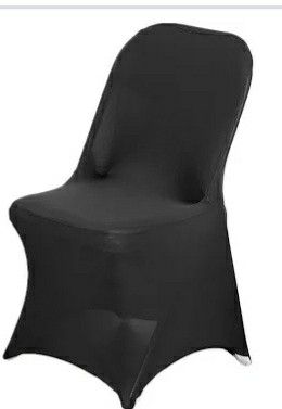 Black Spandex Chair Covers 