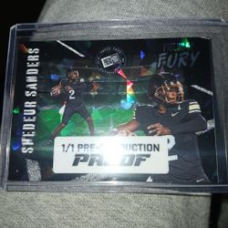 1 Of 1 Shedeaur Sanders