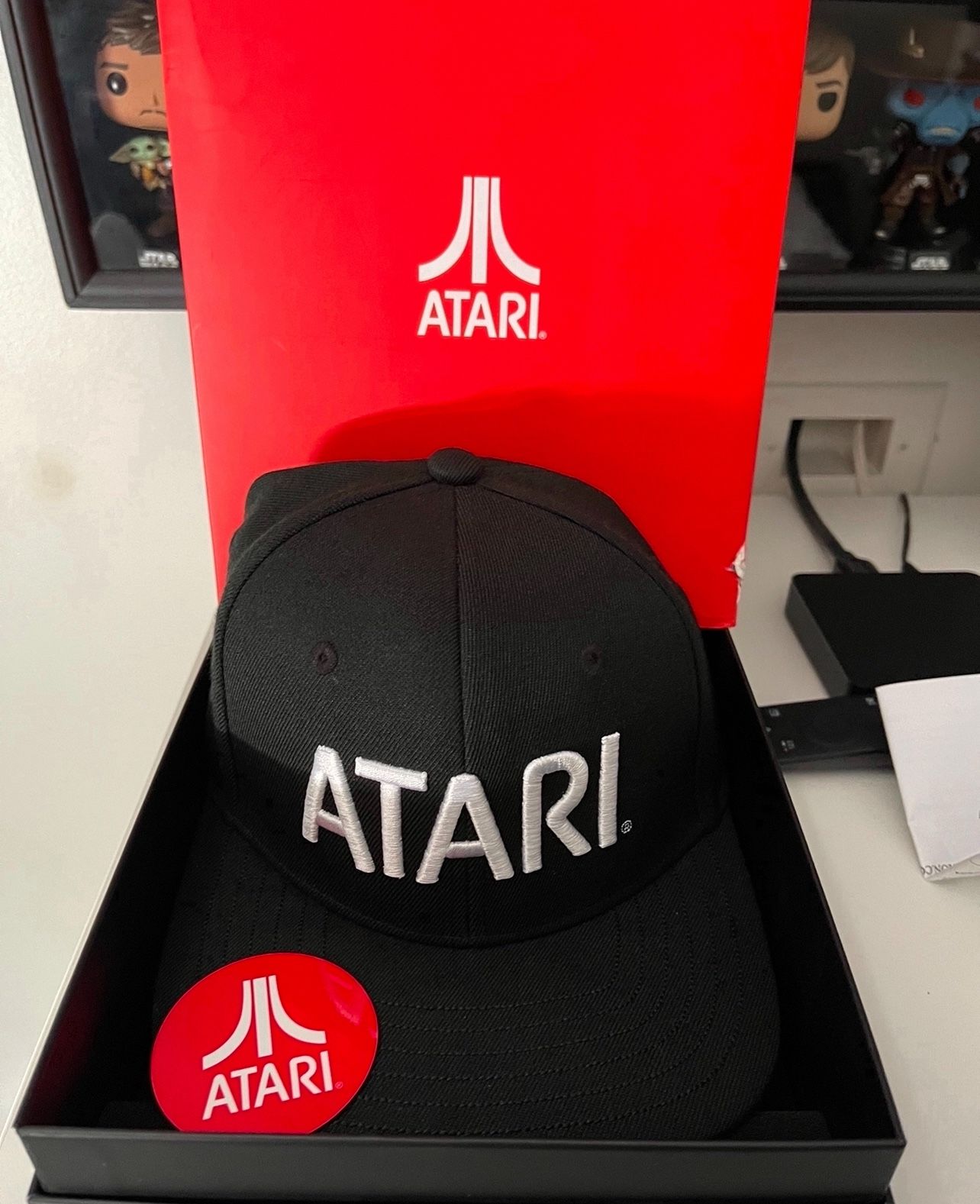 ATARI Black Speaker Cap AT6-001 Bluetooth Enabled Atari hat Brand New With Tags