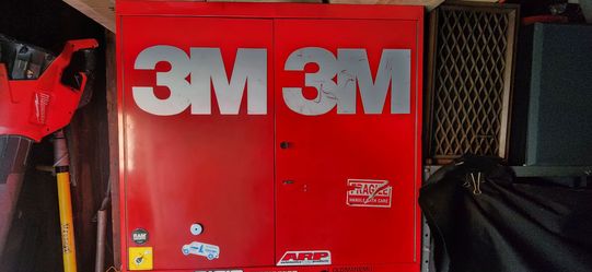 3M metal cabinet