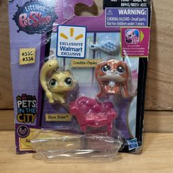 Pets in the City" set, featuring Conchita Chipley (#335) & Shura Styles (#336)