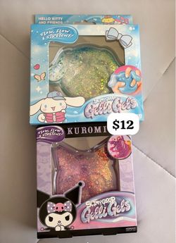 Slimy Gloop Gelli Gels Hello Kitty & Kuromi 2-Pack