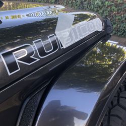 Jeep Rubicon Hood Sticker