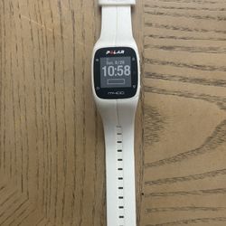 POLAR M400 White GPS Smart Watch and Activity Tracker