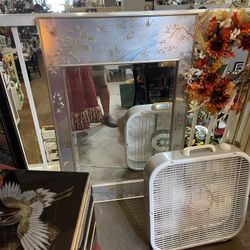 Antique Beveled Mirror