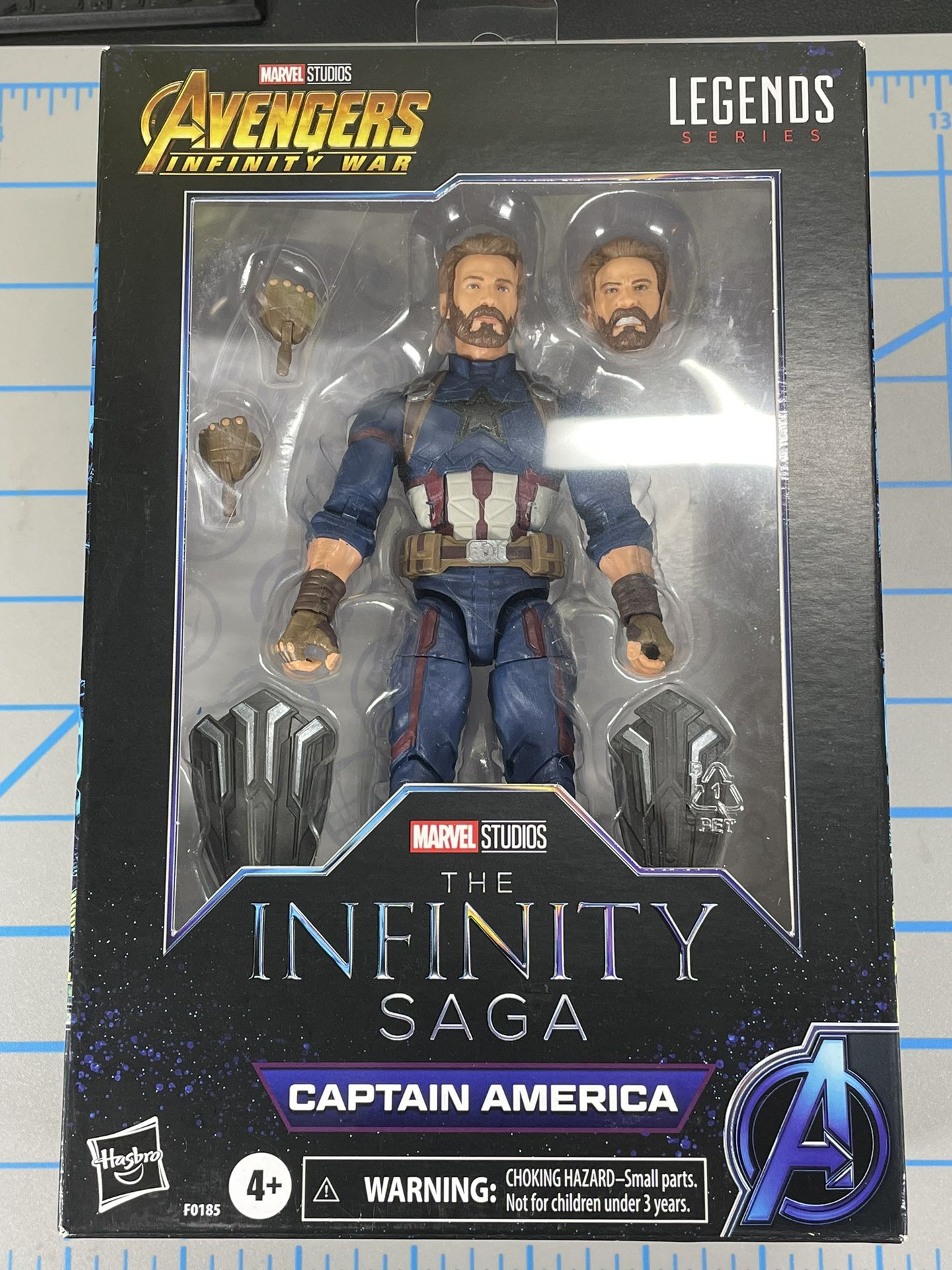 Marvel Legends MCU Infinity Saga War Captain America Steve Rogers Figure 