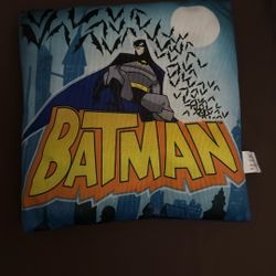Vintage Batman Throw pillow 