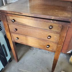 White Rotary 1920 Antique Sewing Cabinet And Machine
