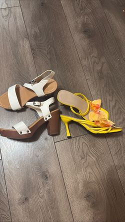 Two Pairs of Women's heels