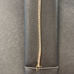 14k Gold Tennis Bracelet 