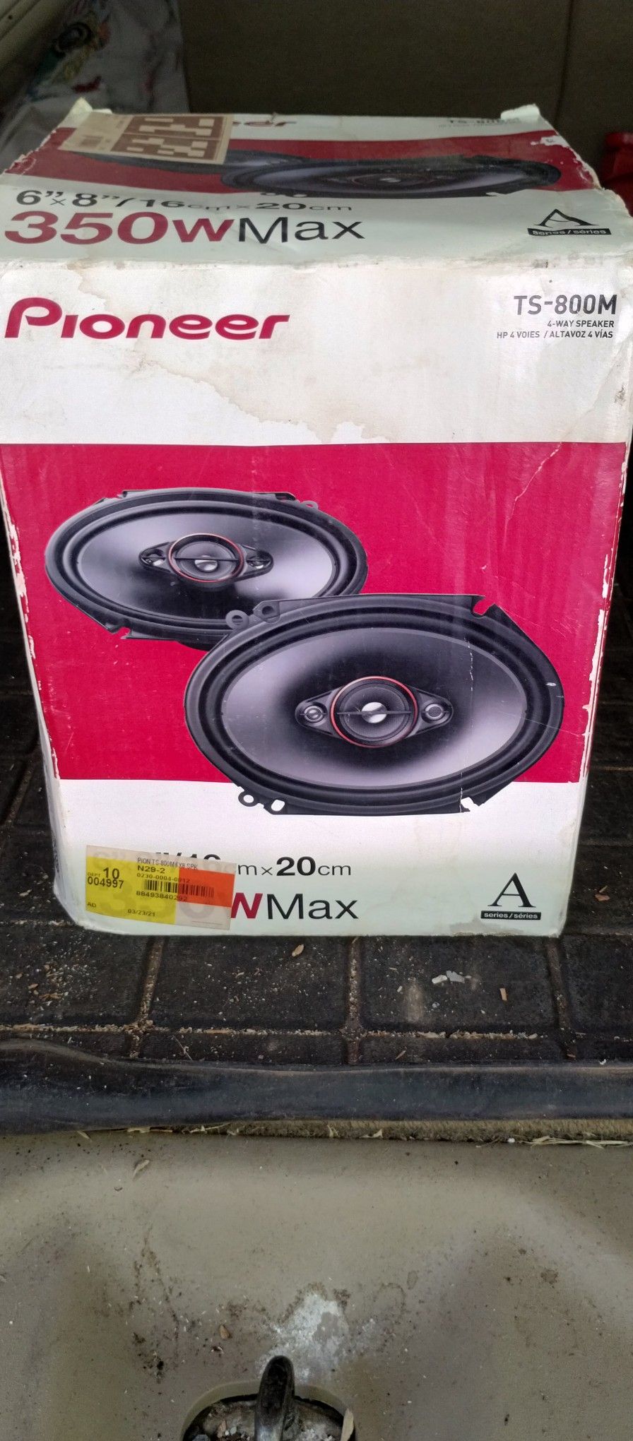 Pioneer 6" Auto Speakers -NEW