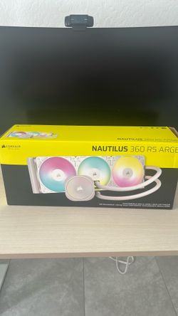 Corsair nautilus aio cooler and 3 corsair reverse blade fans