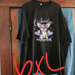 Chihuahua Mama 6xl Womens Shirt