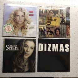 New Original CD’s and DVD’s in Cases 