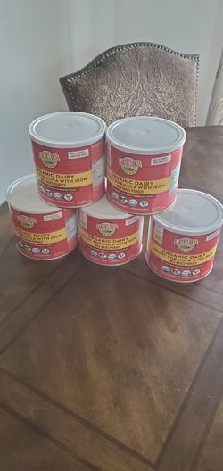 5 Cans EARTH'S BEST ORGANIC 21 OZ