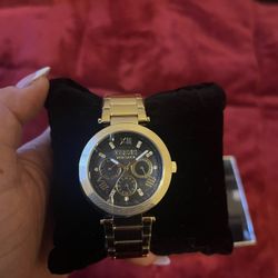 Womens Gold Versace Watch