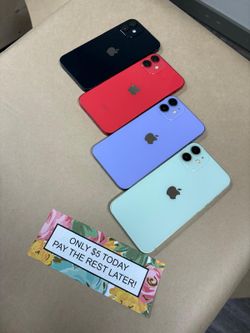 Apple IPhone 12 Mini 5G Unlocked - Only $1 Today Pay The Rest Later! 