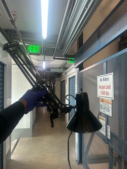 Black Adjustable Architect Desk Lamp