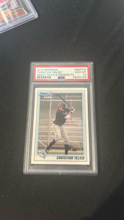 2010 Bowman, Christian Yelich first Bowman card PSA 10