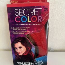 Secret Color Demi Lobato Headband Hair Extension 
