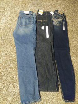 New girls jeans. Get them for September.