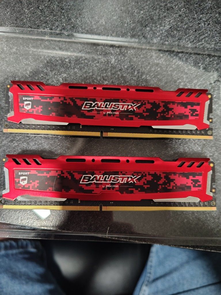 Ballistix DDR 4 Ram 2x8 16gb