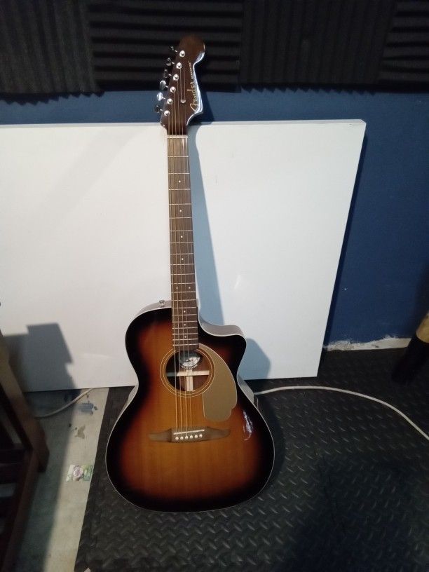 Fender Newporter Acoustic Electric Guitar