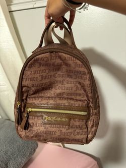 Juicy Couture brown & tan backpack