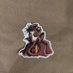 Toxic Summer" sticker