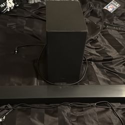 Samsung Soundbar And Subwoofer