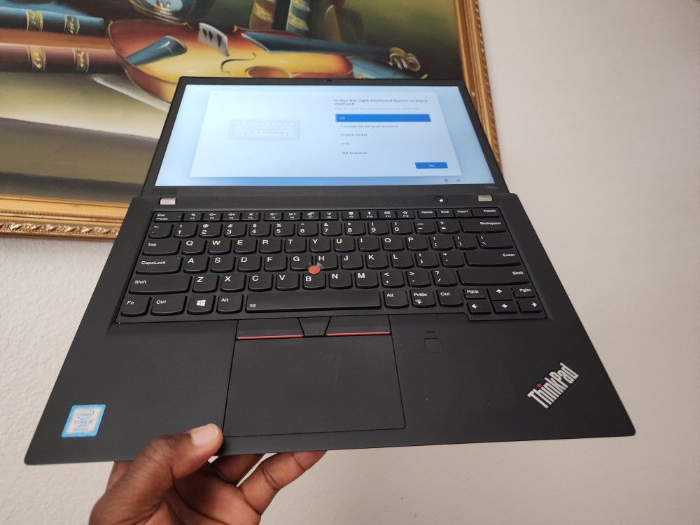 Black Friday Deal Lenovo ThinkPad T480s, A+& Fast, 14" FHD, Intel Core i5-8th Gen 1.70 GHz, 16GB DDR4 RAM, 256GB M.2 Nvme-SSD,