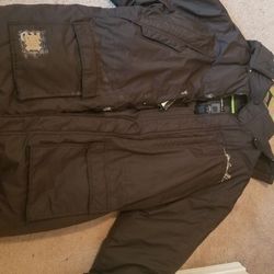 Tupac makaveli branded winter jacket size L