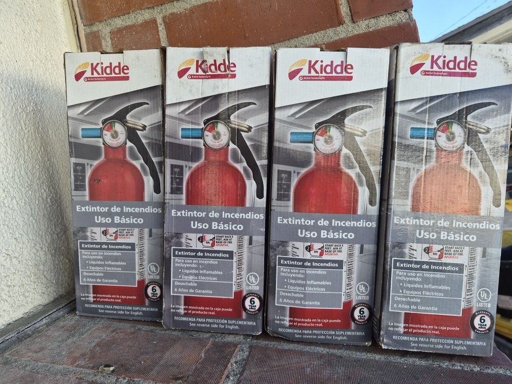 Kidde Basic Use Fire Extinguisher