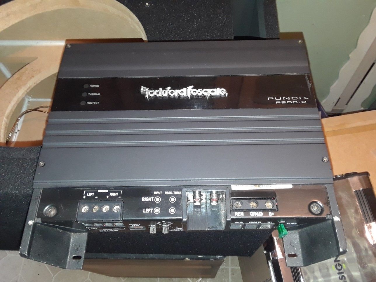 Rockford fosgate punch 250.2 amp