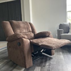 Brown Recliner Chair - Good Condition