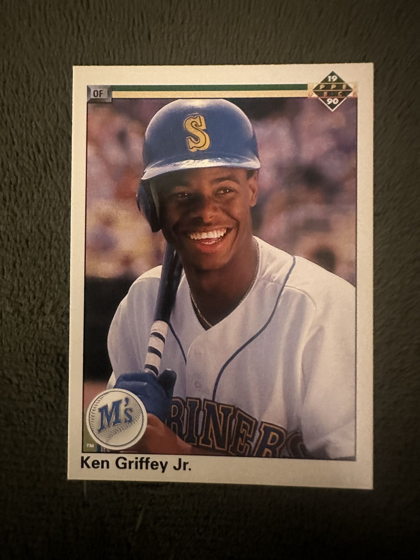 1990 UPPER DECK #156 Ken Griffey Jr ERROR VERSION 