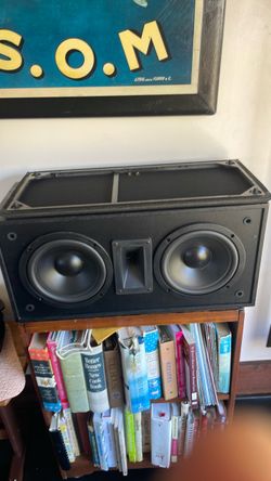 RARE Klipsch Academy Center Channel Speaker (Finished Black / ACADEMY FIN BLK) - The Holy Grail Heritage Center Channel