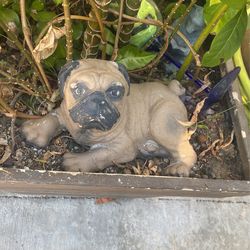 pug replica for lawn
