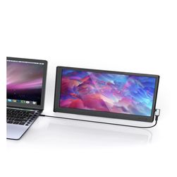 P1S 11.6 Inches Dual-Screen One Extra Screen For Laptop