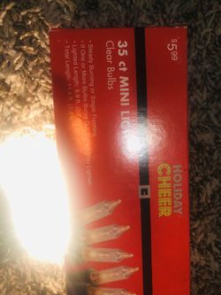 Mini Christmas lights