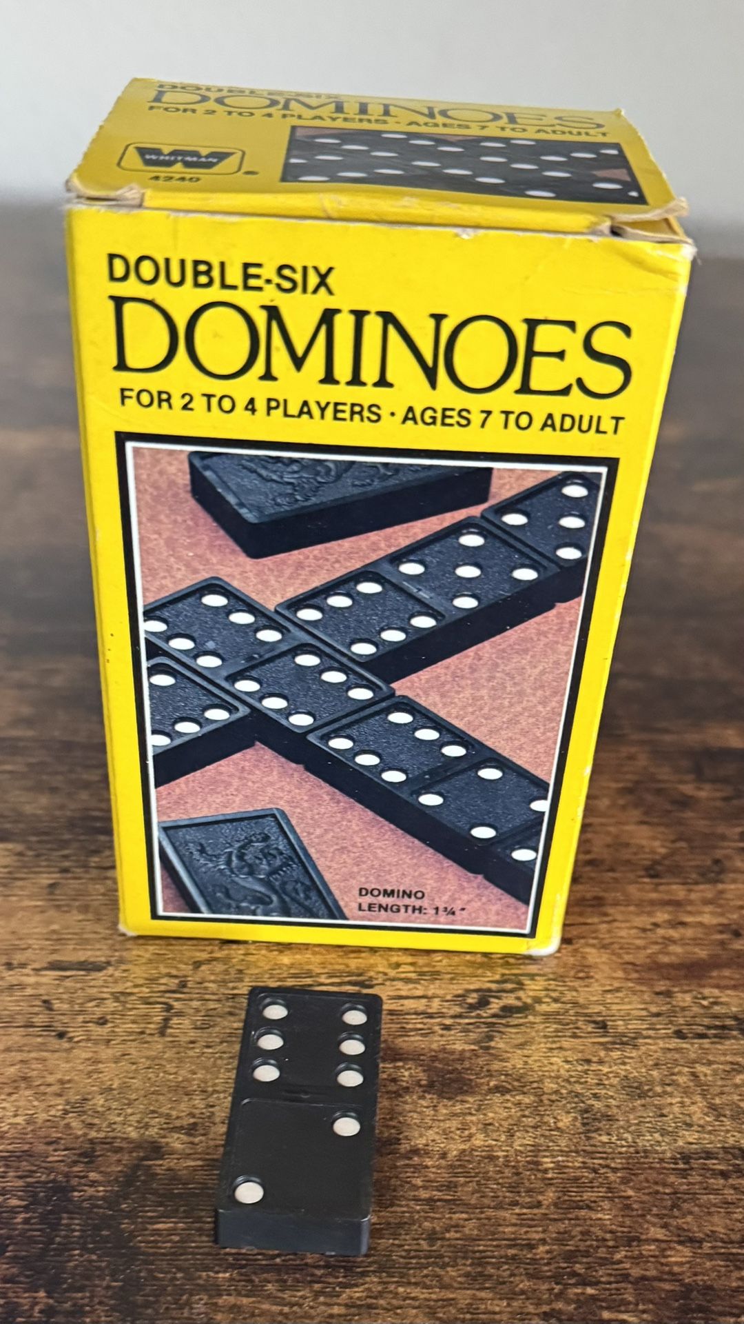 Dominoes Game Double Six just $3